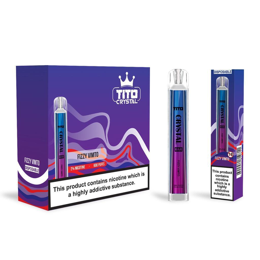 Tito Crystal Bar Disposable 600 Puffs