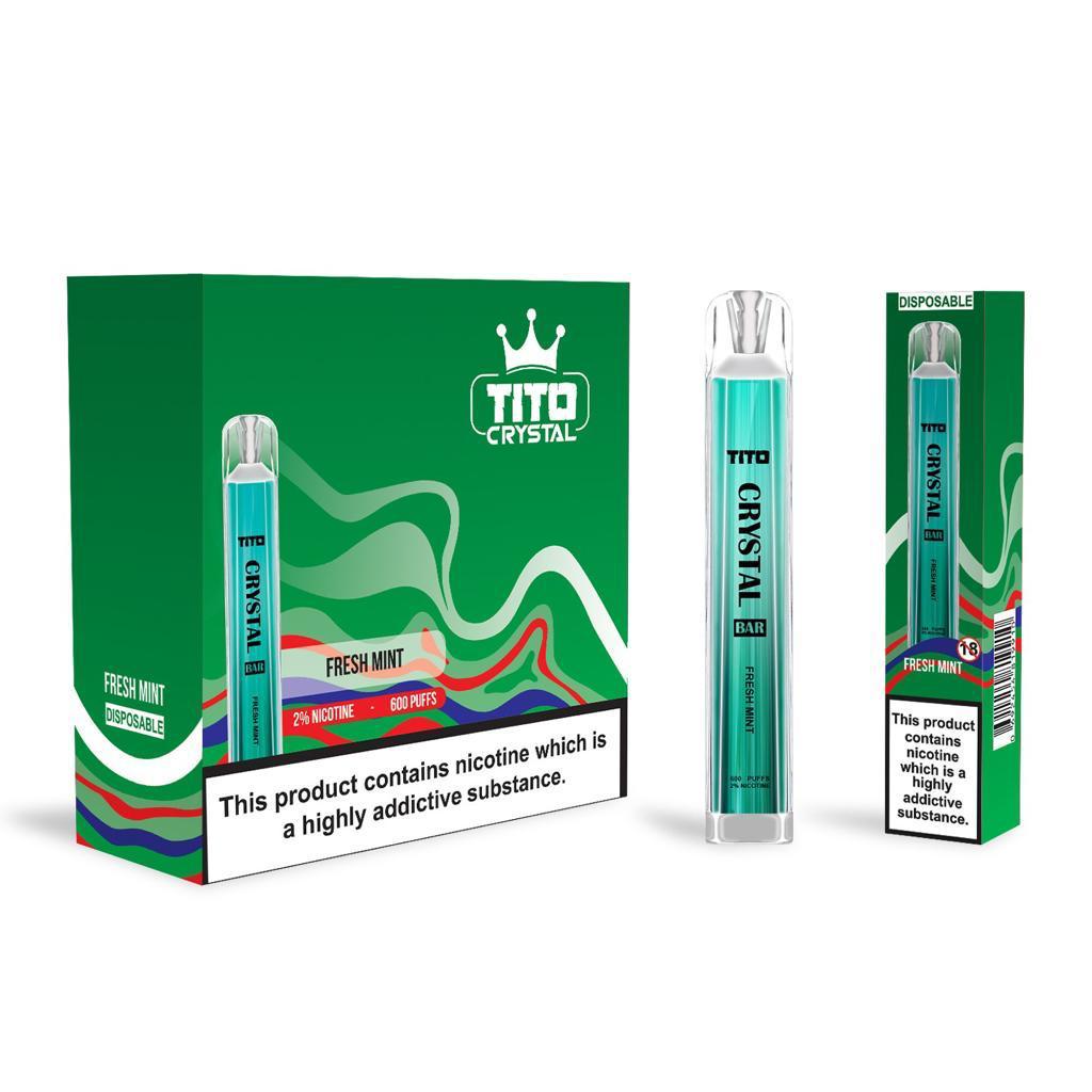 Tito Crystal Bar Disposable 600 Puffs