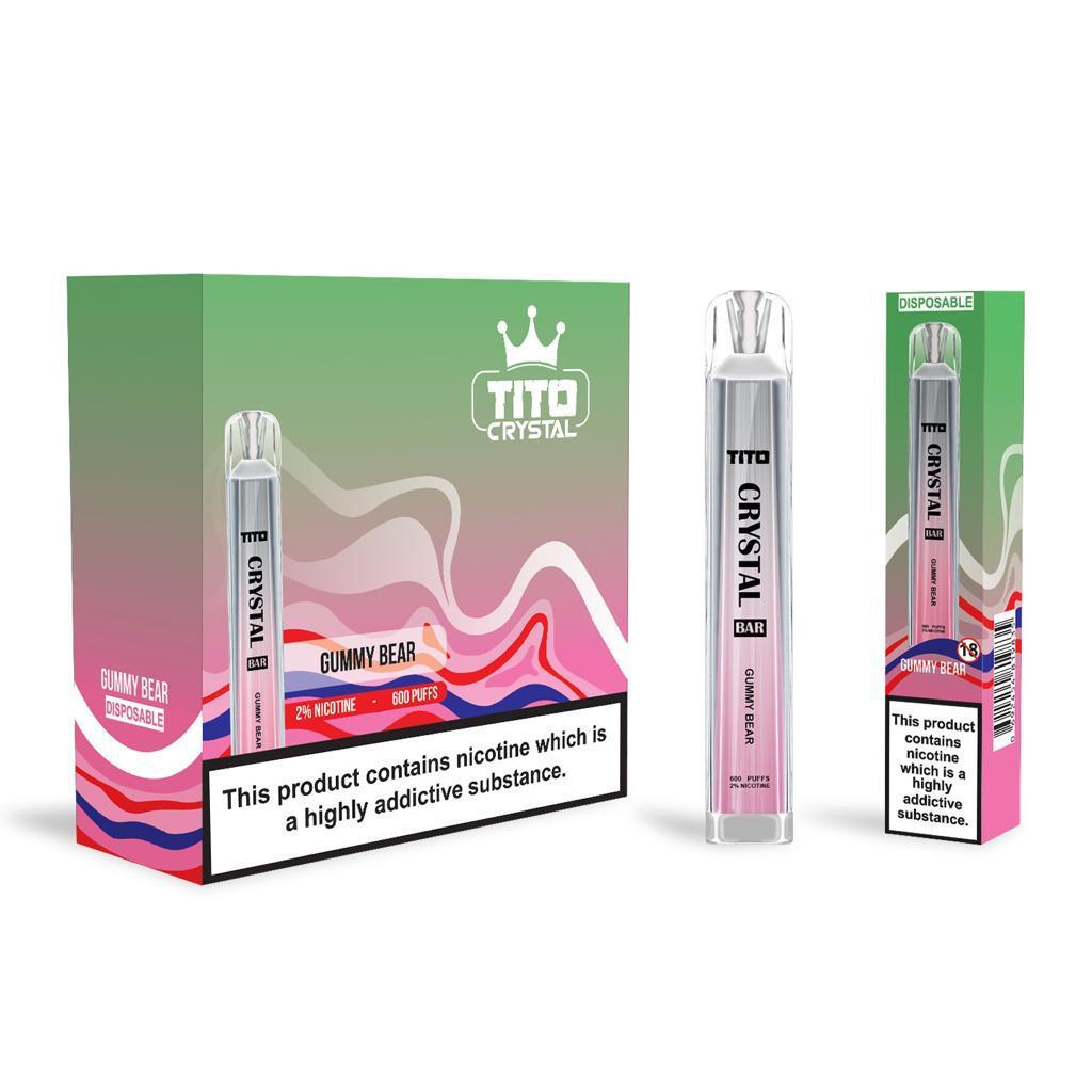 Tito Crystal Bar Disposable 600 Puffs