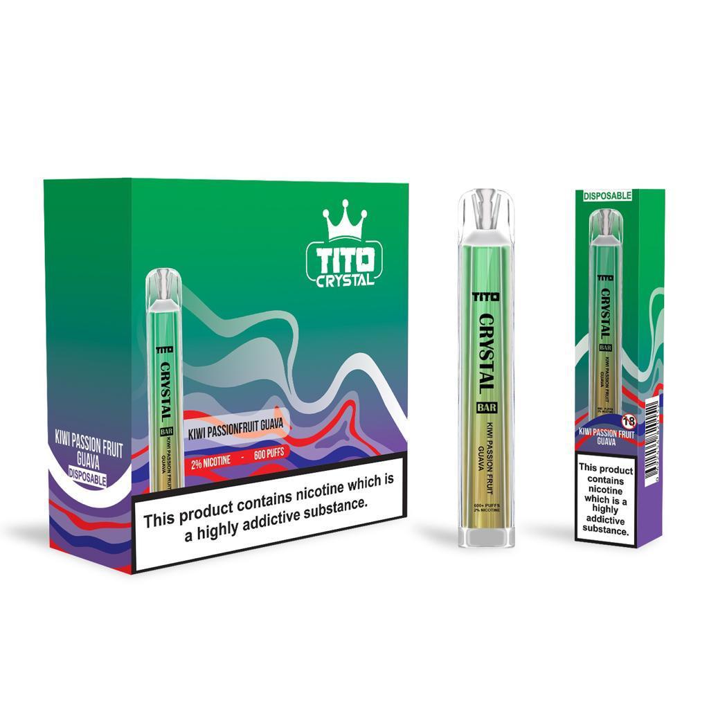 Tito Crystal Bar Disposable 600 Puffs