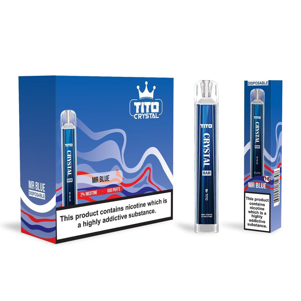 Tito Crystal Bar Disposable 600 Puffs