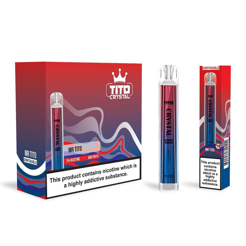 Tito Crystal Bar Disposable 600 Puffs