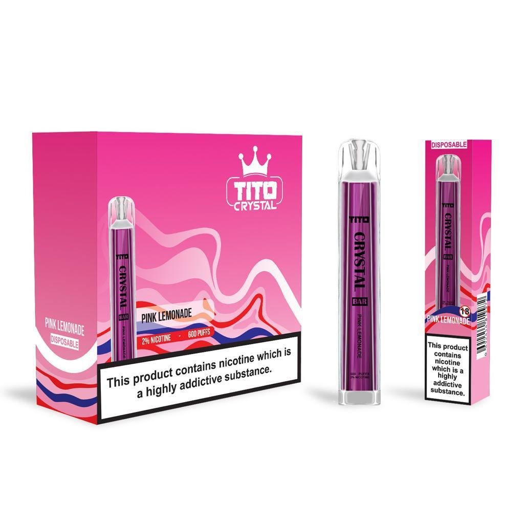 Tito Crystal Bar Disposable 600 Puffs