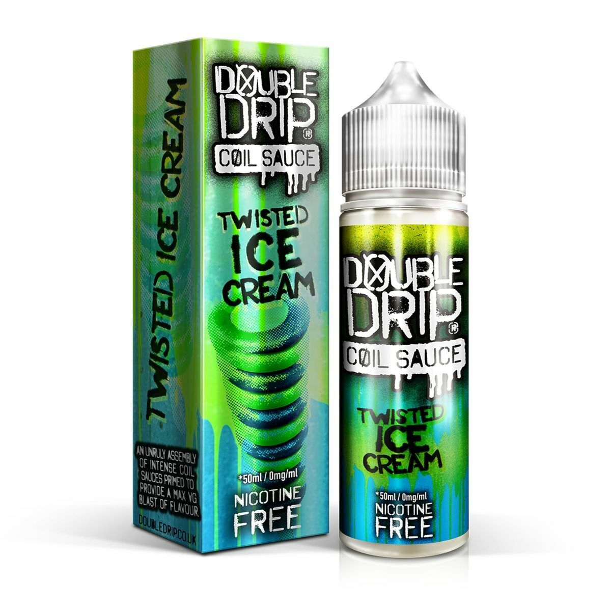 Double Drip Coil Sauce E-Liquid 50ml Vape Juice 80/20 VG/PG