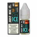 Just Nic It On Ice- Nicotine Salt - 20mg VG/PG 80/20 UK Made