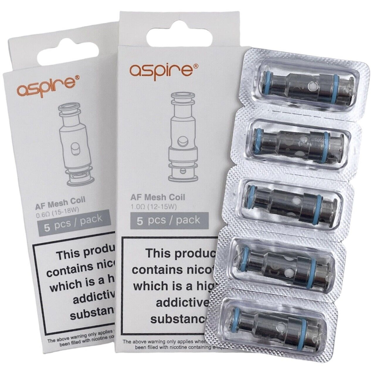 Aspire AF Mesh Coils Flexus Q (Pack of 5)