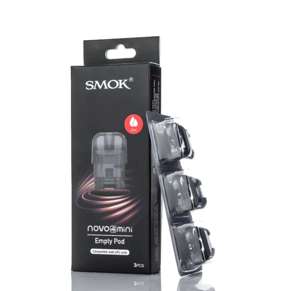 Smok Novo 4 Mini Replacement Empty Pods Pack Of 3