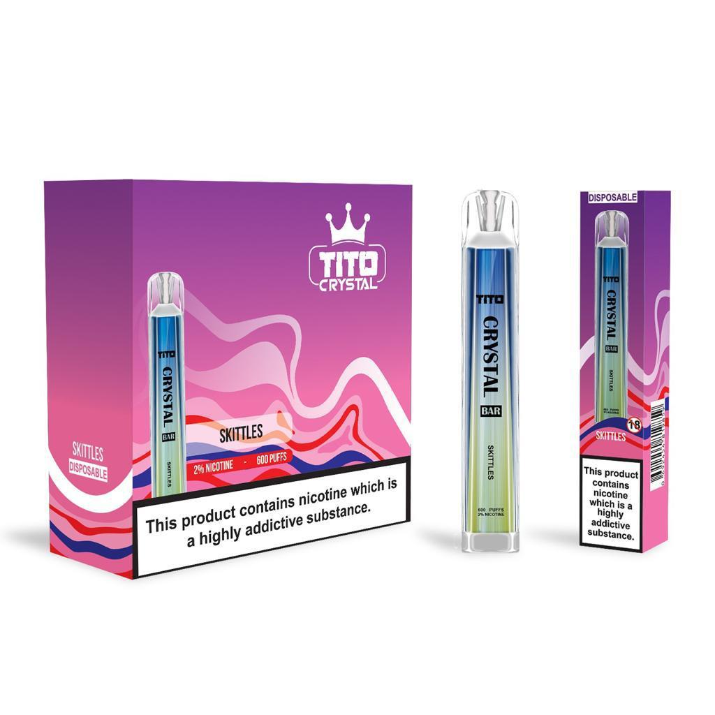 Tito Crystal Bar Disposable 600 Puffs