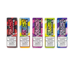 Strapped Juice 10x10ml Nic Salt 60/40 VG/PG  with 10mg Or 20mg Nicotine Strength