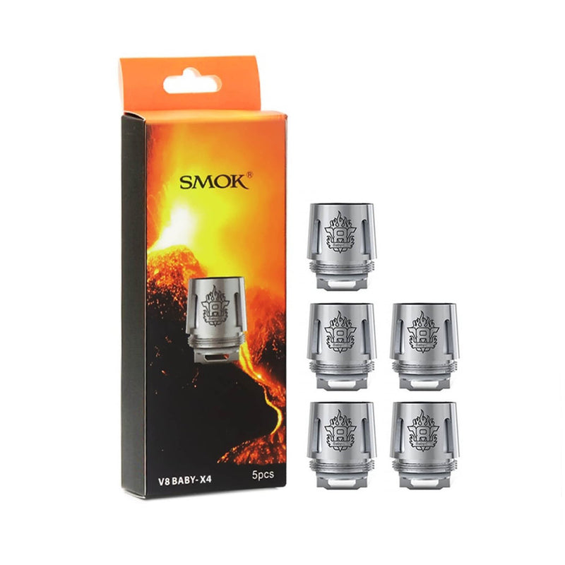 Genuine Smok TFV8 Baby Beast X4 Core 0.15Ω Quad replacement Coil